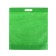 A package with a cut pen, 42 x 40 cm, light green