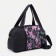 Sportivnaya bag with lightning with lining, external pocket, black color