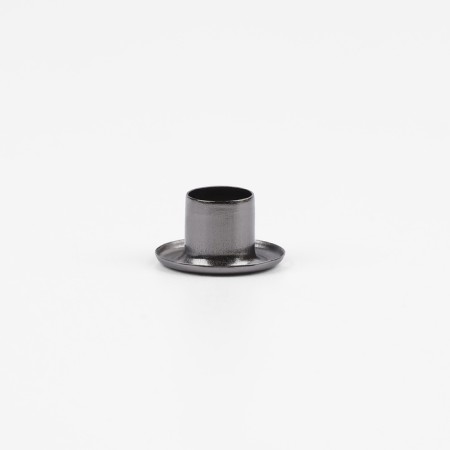 Eyelet, d = 6 mm, black nickel color-1