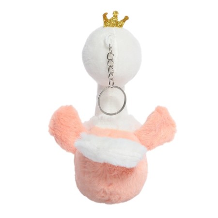 Soft toy "Swan", on a key fob, color mix-2