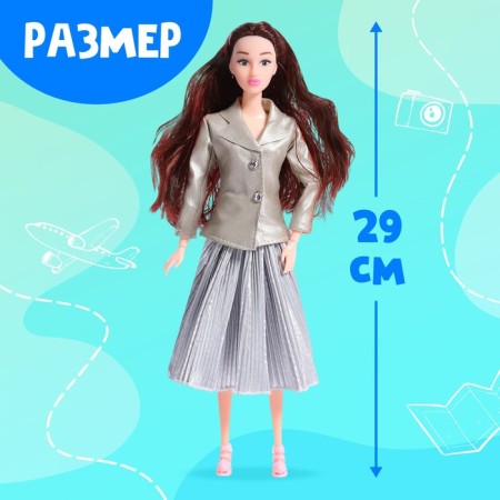 Carbonnic doll “Barbara in Milan” with accessories, a series around the world-1