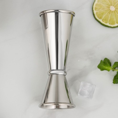 Olander bartender set, 10 items on a stand, stainless steel, silver-4