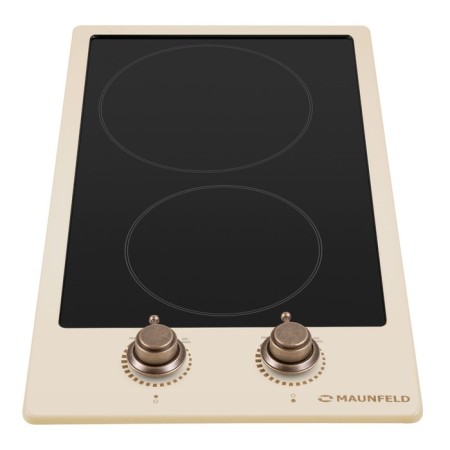 Hlect surface Maunfeld EEHE.32VCBGB.R, Electric, 2 burners, beige-2