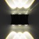 Lamp "BISO" 6XLED 6W 4000K IP66 black 14x4.5x8 cm