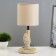 EVA EVA table lamp E14 40W Beige 15x15x31cm Risalux
