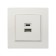 Socket with USB-A + usb-C connectors, 2.1 A, 5V, TOT ELEAGANT, hidden, white