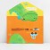 Formal Money envelope "Happy Birthday", dinosaur, 17.5 × 11 cm