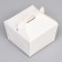 Confectionery packaging under the gento cake, white, 12 x 12 x 8.5 cm