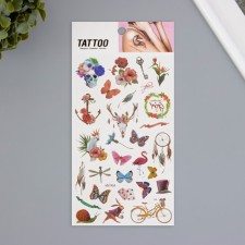 Tattoo on the body color 