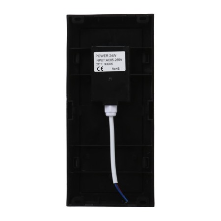 Facade lamp "Artcor", FSD-058, 24 W, 3000K, IP65, 220 V, plastic, black-3