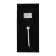 Facade lamp "Artcor", FSD-058, 24 W, 3000K, IP65, 220 V, plastic, black