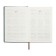Dated 2025 diary, A5, 176 sheets of Escalada, solid cover of artificial leather, foil embossing, liesse, cream block 70 g/m2, green