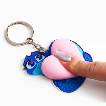A keychain, the anti -stress mug “Be calm”, 5.2 x 10 cm-5