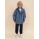 Vetrovka for boys, height 140 cm, jeans color