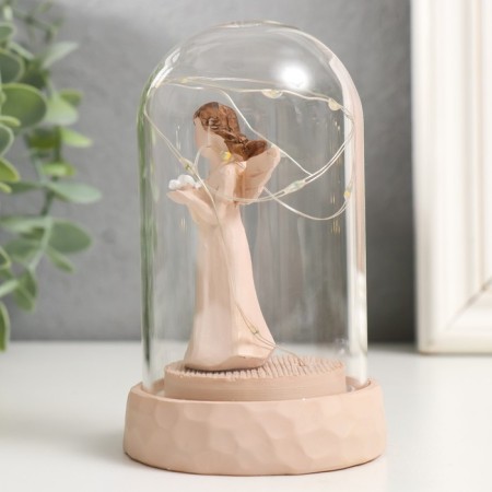 Souvenir Polystone Light "Angel-Bezliky in the flask" MIX 11x6.8x6.8 cm-6