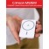 ACCESSTYLEL CRIMSON MS15W car charger, wireless, QC 3.0, white