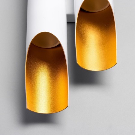 Sconces "tube" 4xgu10 35W white gold 12x6x47cm-5