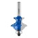 Clester's milling bison 28717-34.9, curly No. 6, shank d = 8 mm, 34.9 x 25.4 mm
