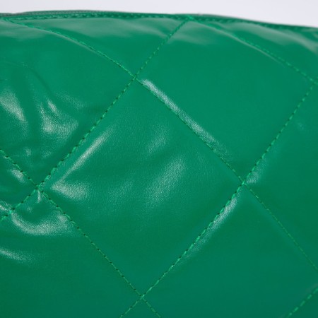 Bag Cross-Bodi with a zipper, green color-3