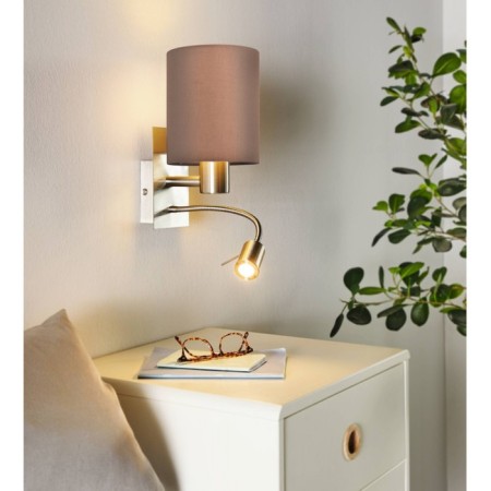 Bra Pasteri, 2x40W E27, 3000k, 380lm, Nickel color-1