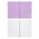 Notebook A5 80 sheets in a cage on a spiral Erichkrause Brave Cats, with a plastic cover violet,