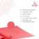 Sangh yoga rug, 173x61x0.3 cm, pink color