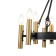Suspended Indigo lamp, 13009/9p Black. 9x40W, E14, 460x460x445/1245 mm