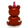 Foil ball 28 "Bear with a gift", brown