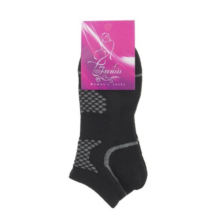 Women's socks, black color 23-25-2