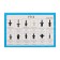 Clips and pistons fasteners, 12 types, set 350 pcs