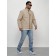Male spring jacket, size 48, beige color