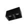 DK3085-BK overhead lamp for a change lamp SORO, IP20, 15W, GU5.3, LED, black/black