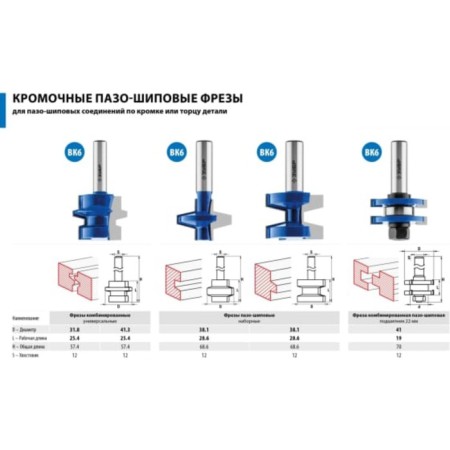 Frases Par-ship bison 28731-38.1-2, Temeted, Salard D = 12 mm, 38.1 x 28.6 mm-7