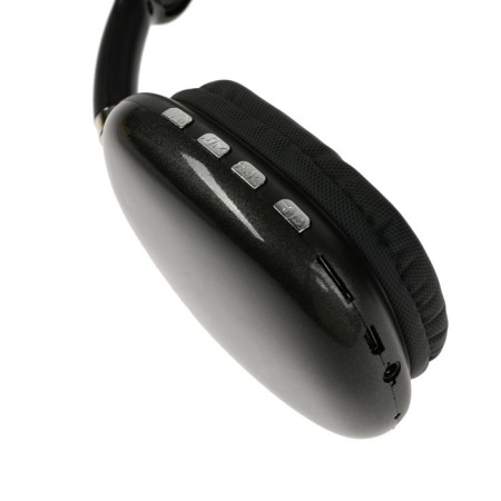 Wireless headphones P9, invoices, BT 5.0, microphone, jack 3.5 mm, 150 mAh, black-5