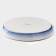 Baking form of porcelain “Cosmos”, 1000 ml, D = 25 cm, blue color