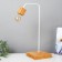 Hugue-2 desktop lamp brown/white 20x20x55cm Risalux