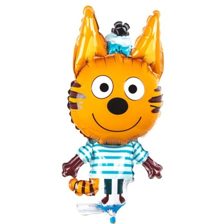 Foil ball 13 “Three cats. Korzhik”, mini-fig, set of 5 pcs.