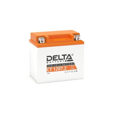 DELTA Battery ST1207.2 (YTZ7S) 12 V, 7 Ah reverse (- +)