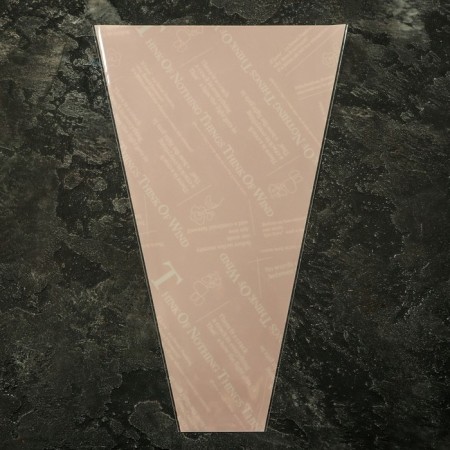Package Flower cone, pink, 28x9x44cm ± 1cm-2