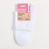 Women's socks Medium, white color, size 23
