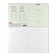 Notebook of 18 sheets in the Erichkrause Bright cage "Classic", cover coated cardboard, offset unit, white -white 100%, mix (1 type of cover in a pack)