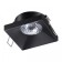 Lamp built -in Novotech. Metis, 50W, GU10, 32x76x76 mm, black color