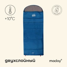 Maclay Camping Comfort Summer sleeping bag, blanket, 2 layers, right, 220x90 cm, +10/ +25 ° C