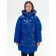 Coat for girls, height 158 ​​cm, blue color