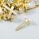 Brads for creativity metal "gold" set 50 pcs 1.9 cm