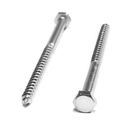 Tundra bolt, capercaillie, plumbing, Din571, M10x160 mm, 4.8 - 5 kg-2