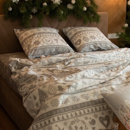 Bed linen "Ethel" Euro Scandinavsky 200*217 cm, 220*240 cm, 70*70 cm - 2 pcs-13