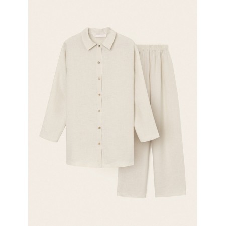 Women's suit (shirt and trousers) SL Home p. M, milk-10