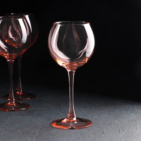 A set of glasses for the wine "Rose", glass, 350 ml, 6 pcs-1