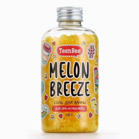 Coal for a bath, 330 g, melon aroma, teenbee-8